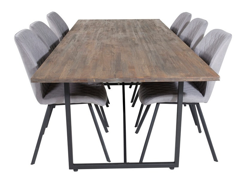 Blagovaonski set Dallas 3453 (Siva)