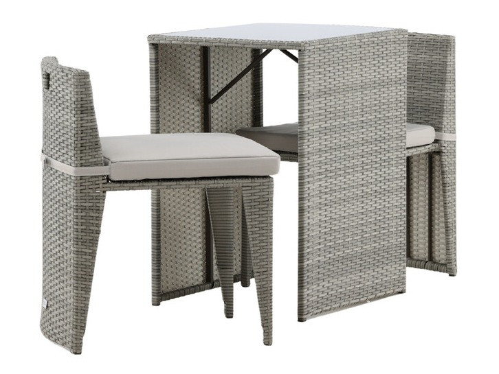 Balkonska garnitura Dallas 3458 (Siva)