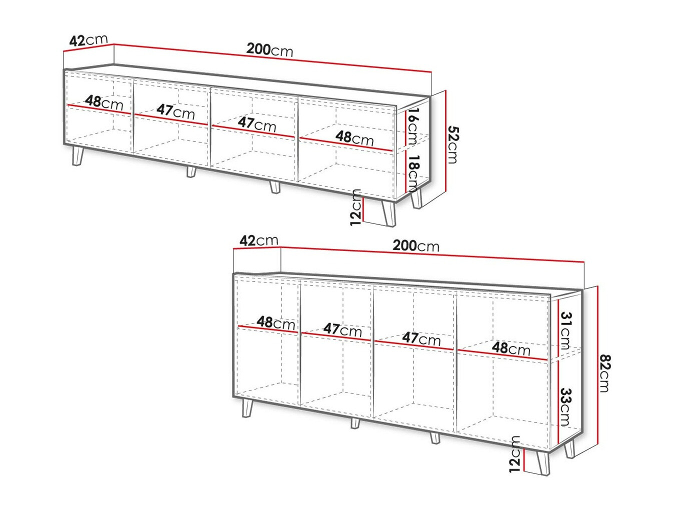 Set za dnevni boravak Charlotte 188 (Bijela)