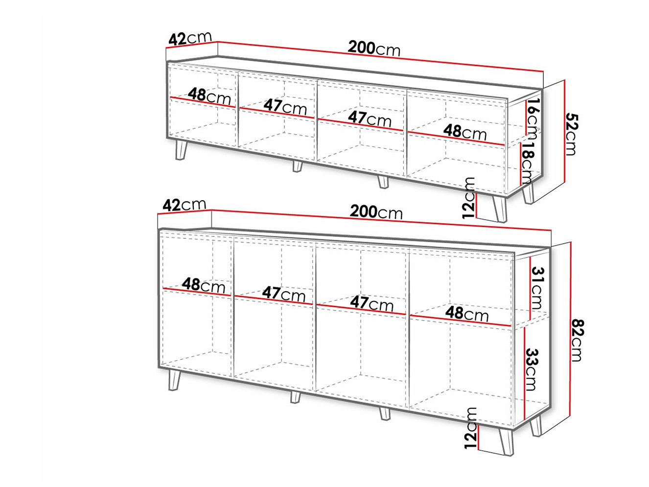 Set za dnevni boravak Charlotte 212 (Bijela)