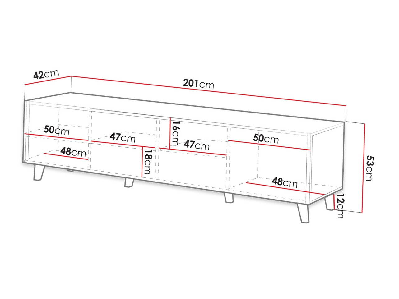 TV stol Comes I (Antracit)