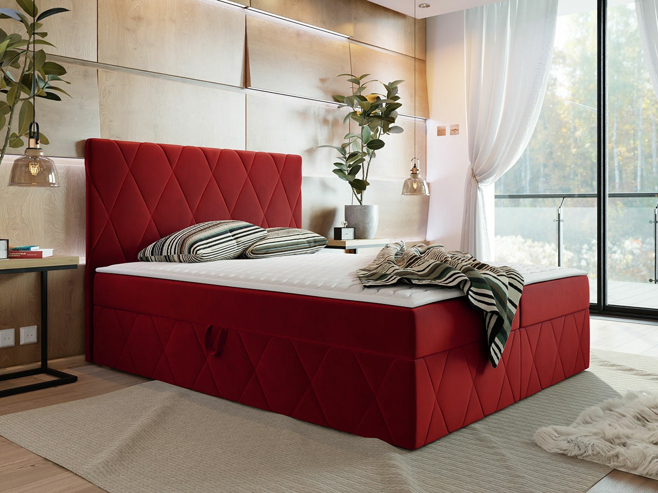 Boxspring krevet Comfivo 225 (Magic Velvet 2267)