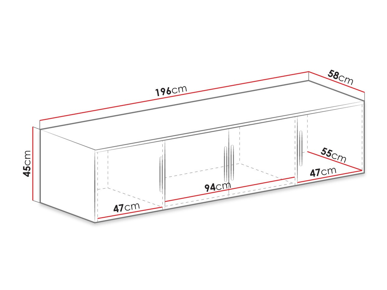 Ormarić Dortivu (Bijela)