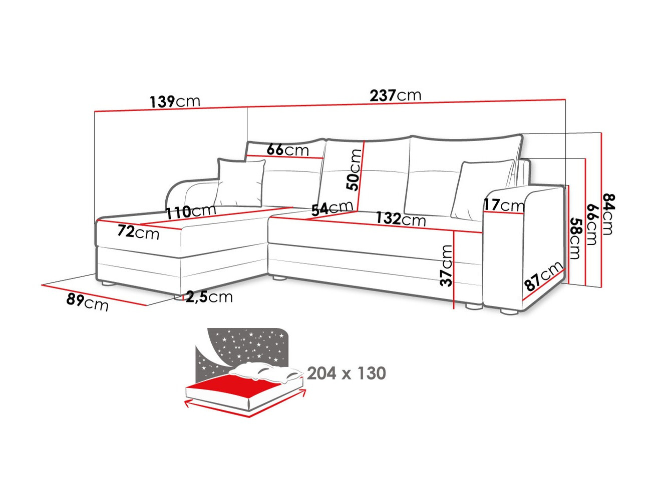 Kutna garnitura Memphis 112 (Lux 23 + Lux 05)