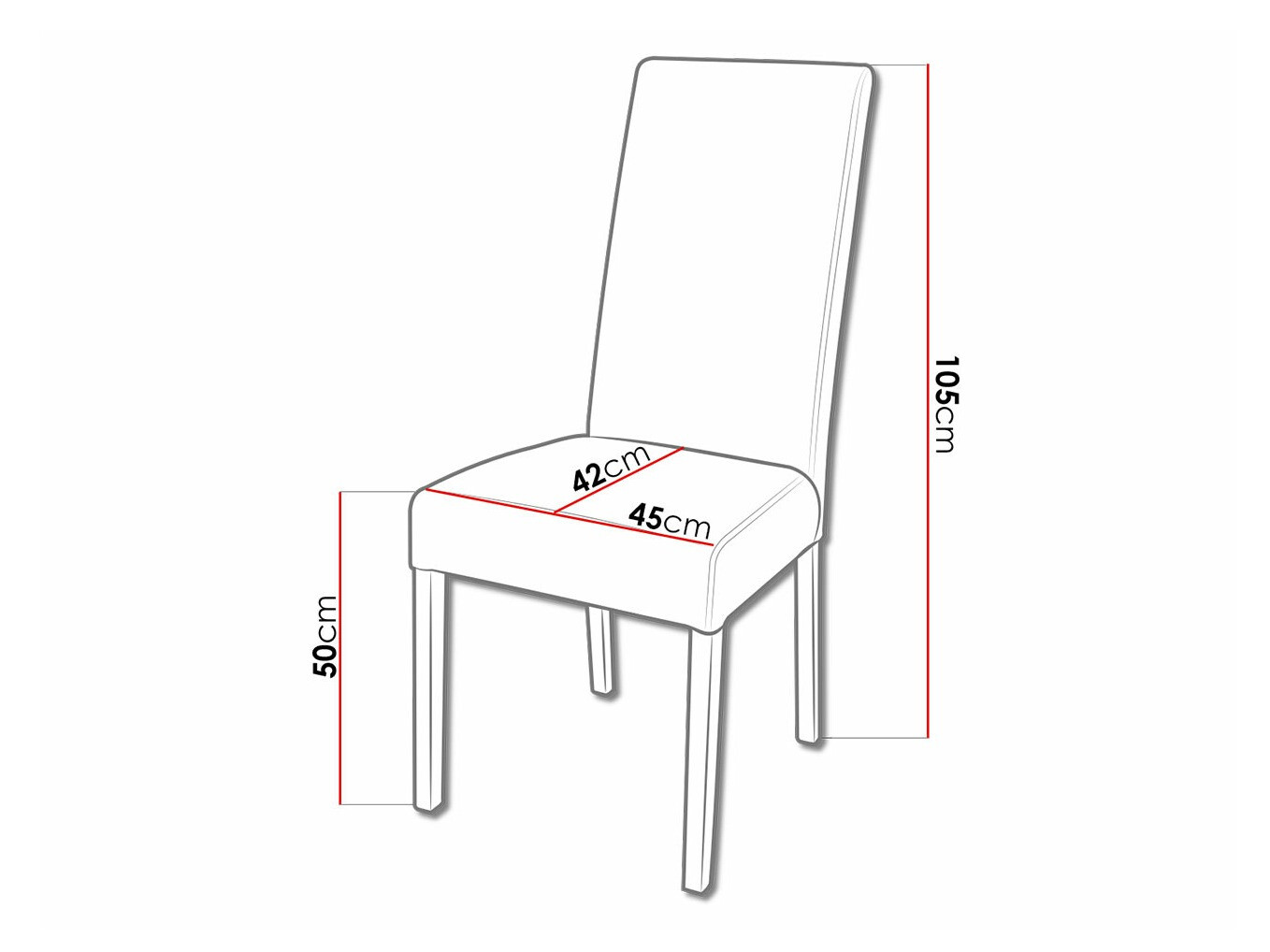 Stolica Sparks 184 (Bijela)