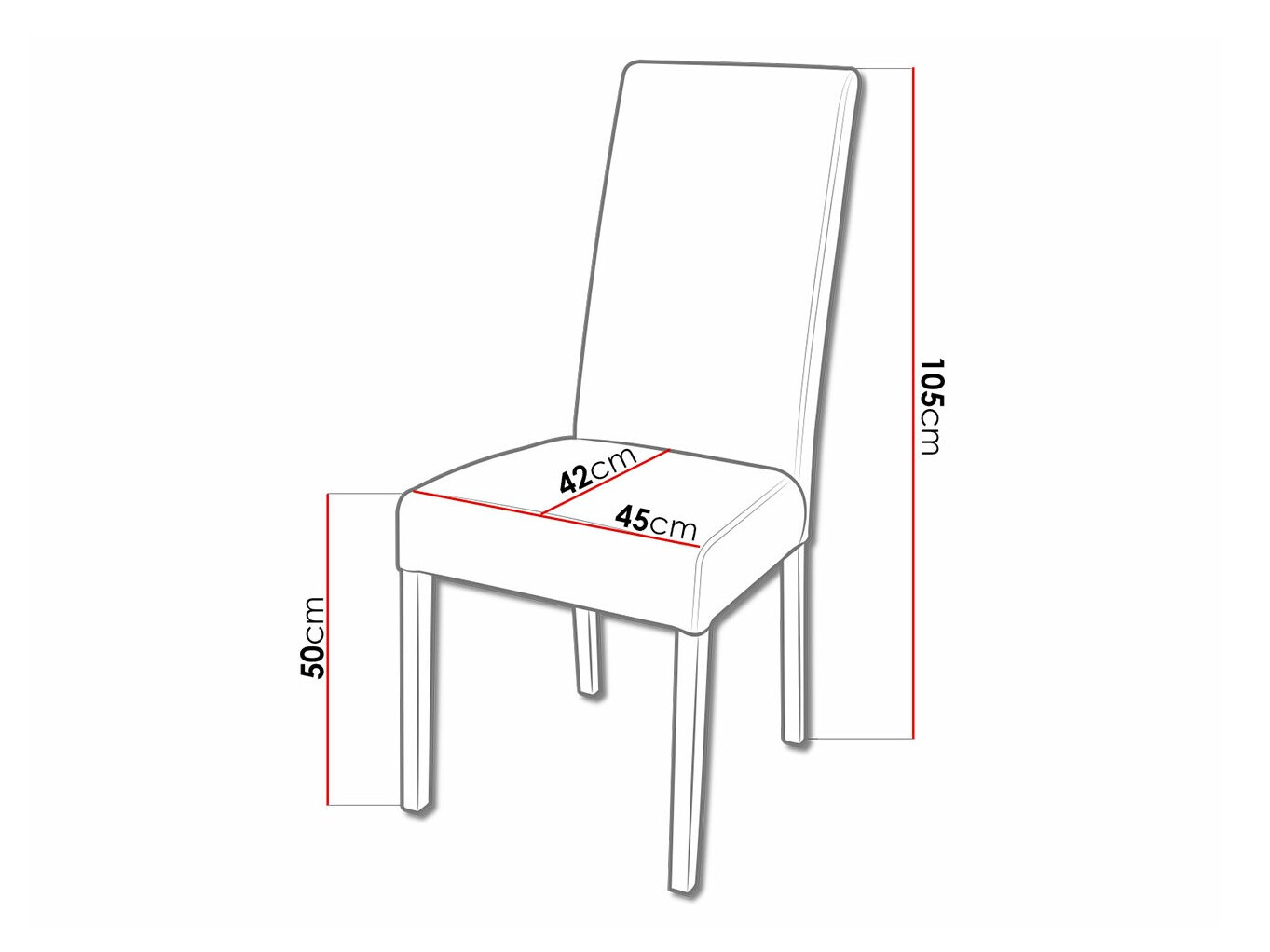 Stolica Sparks 184 (Bijela)