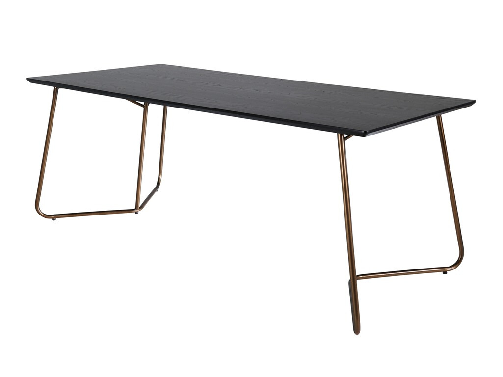 Blagovaonski set Dallas 2713 (Crna + Orah)