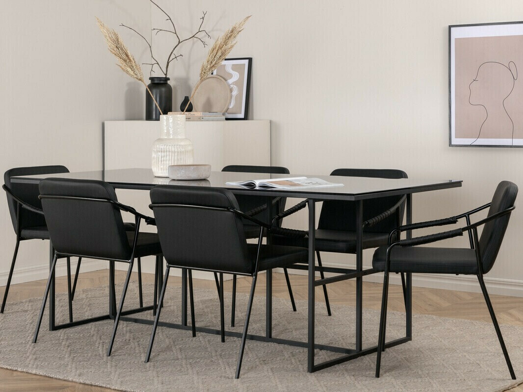 Stolica Dallas 2586 (Crna)