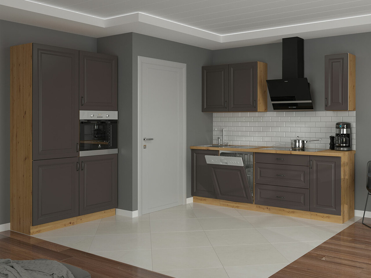 Modularni ormarić za ugradbene aparate Retro Grey 115
