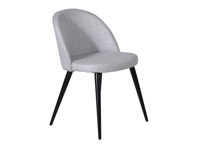 Blagovaonski set Dallas 2731 (Svijetlo siva + Crna)