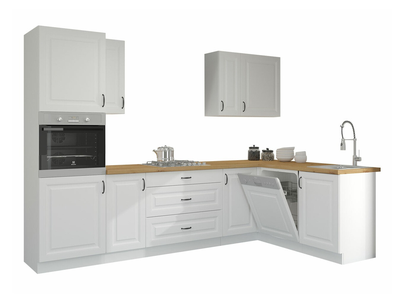 Modularan kuhinjski set Retro White 148