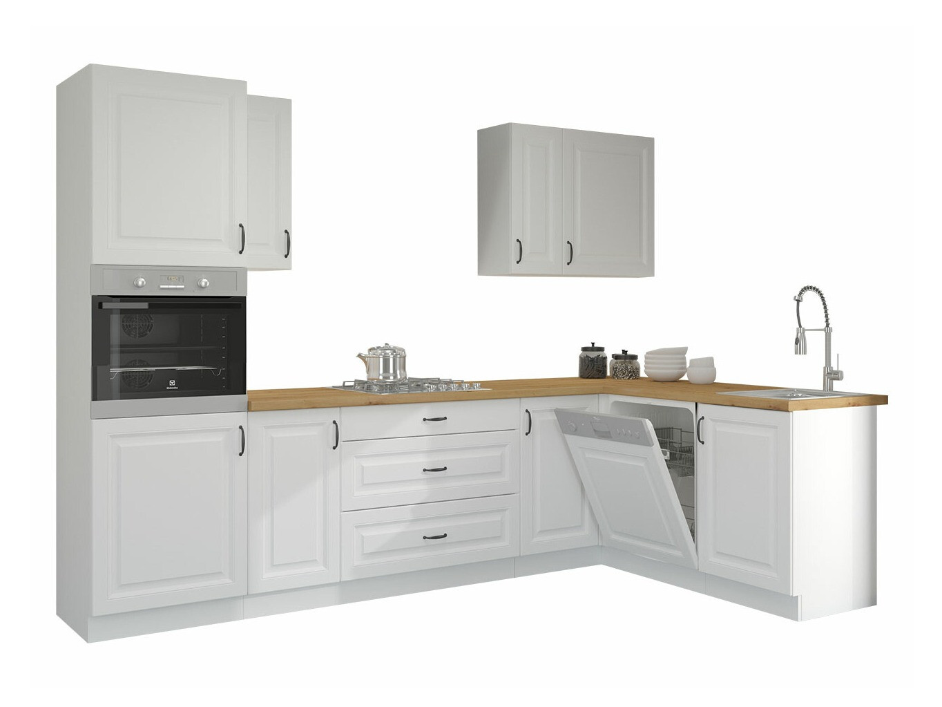 Modularan kuhinjski set Retro White 148