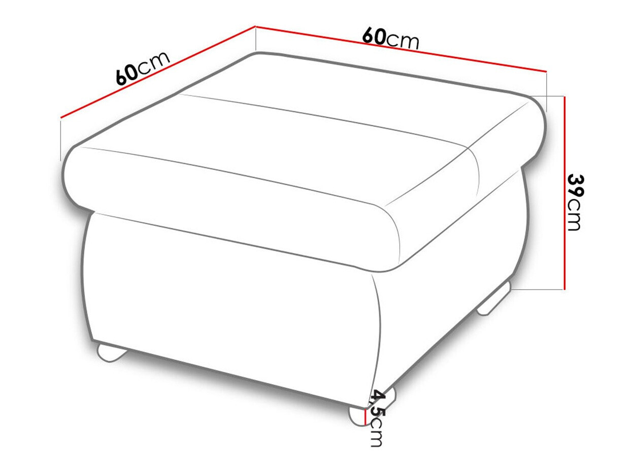 Tabure Comfivo 122 (Venus Velvet 2932)