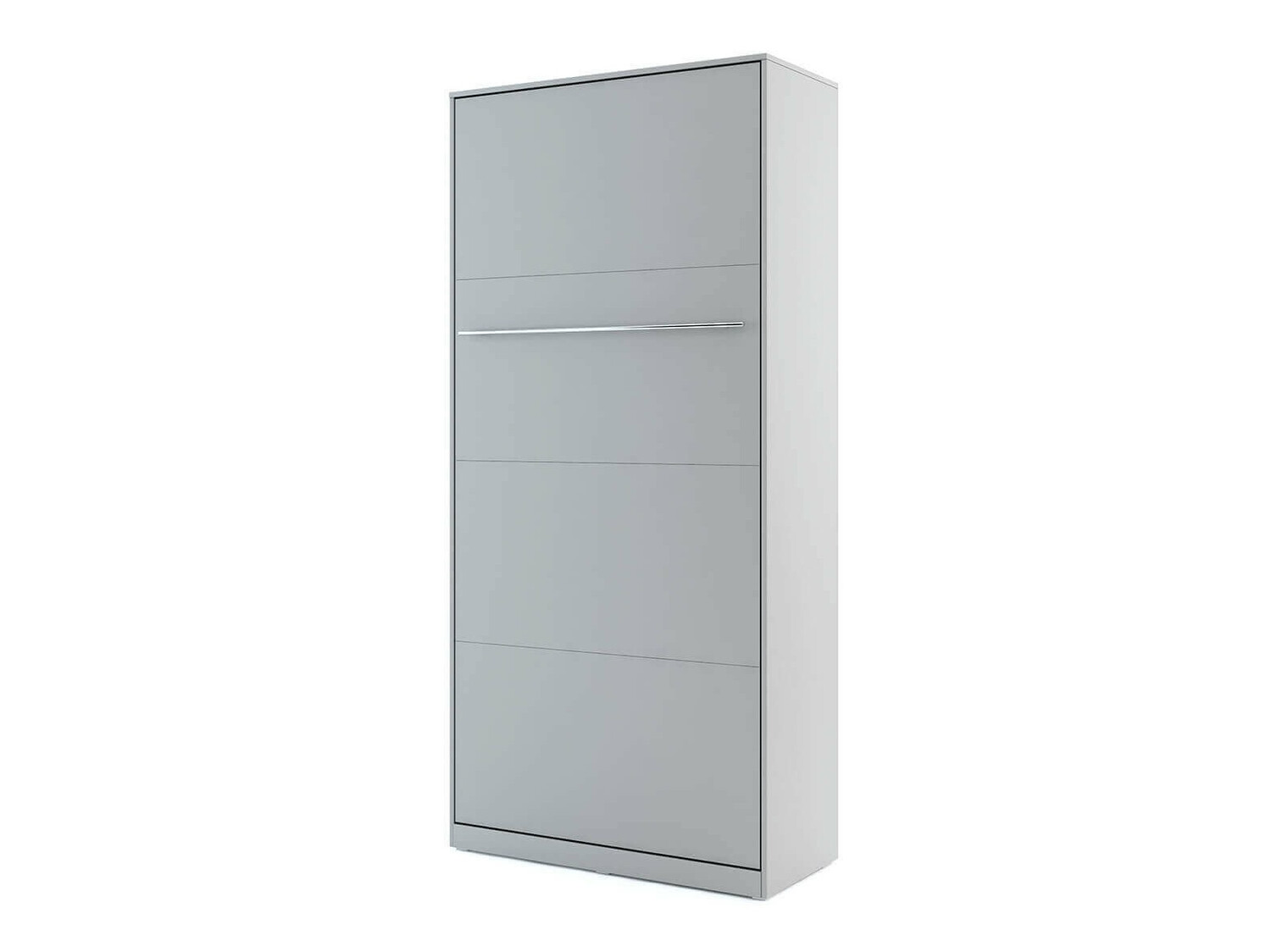 Zidni krevet Concept Pro Lenart III (Siva)
