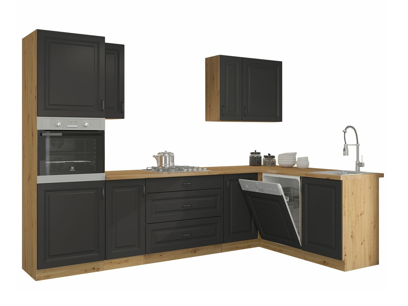 Modularan kuhinjski set Retro Grey 148
