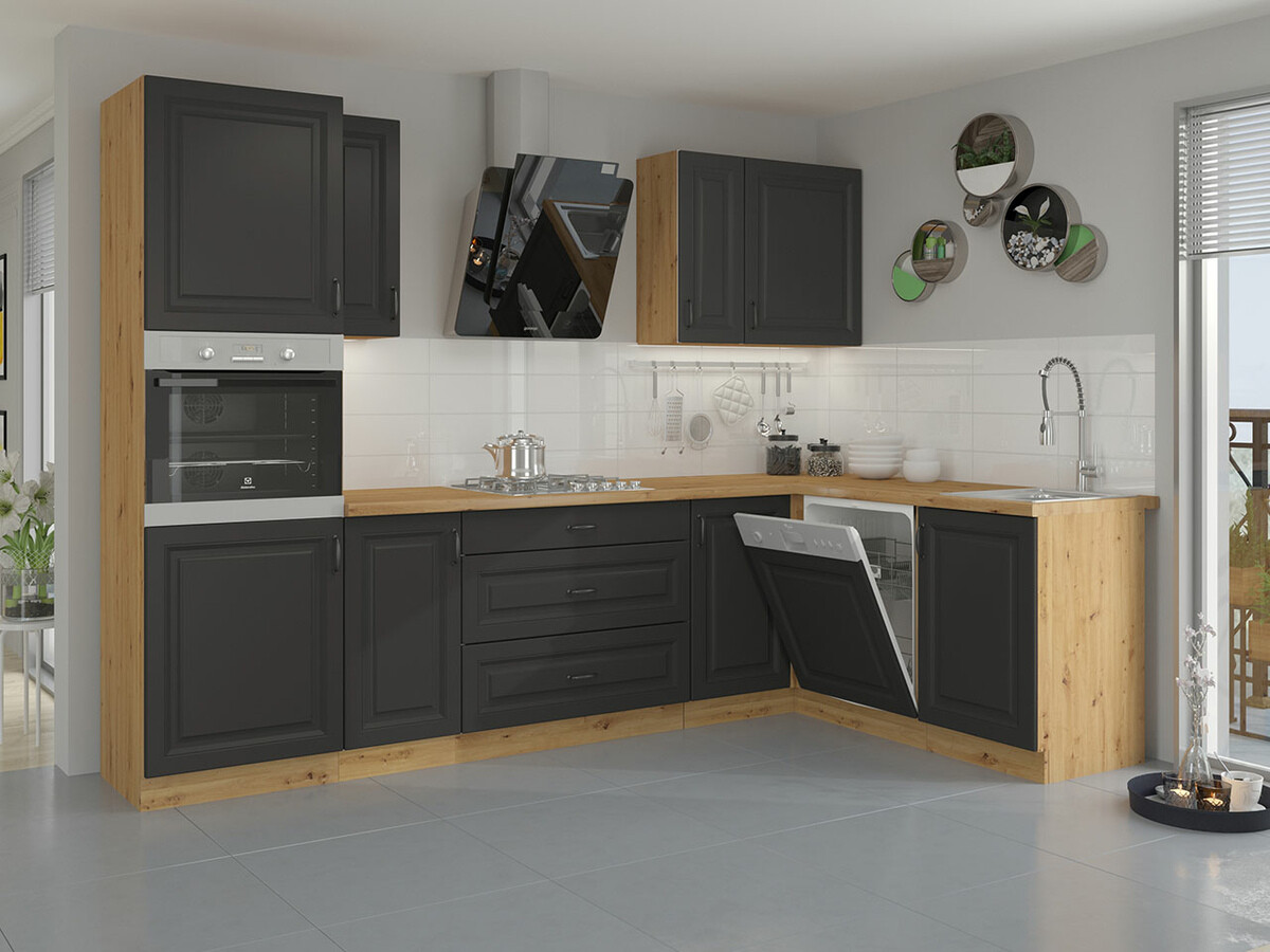 Modularan kuhinjski set Retro Grey 148