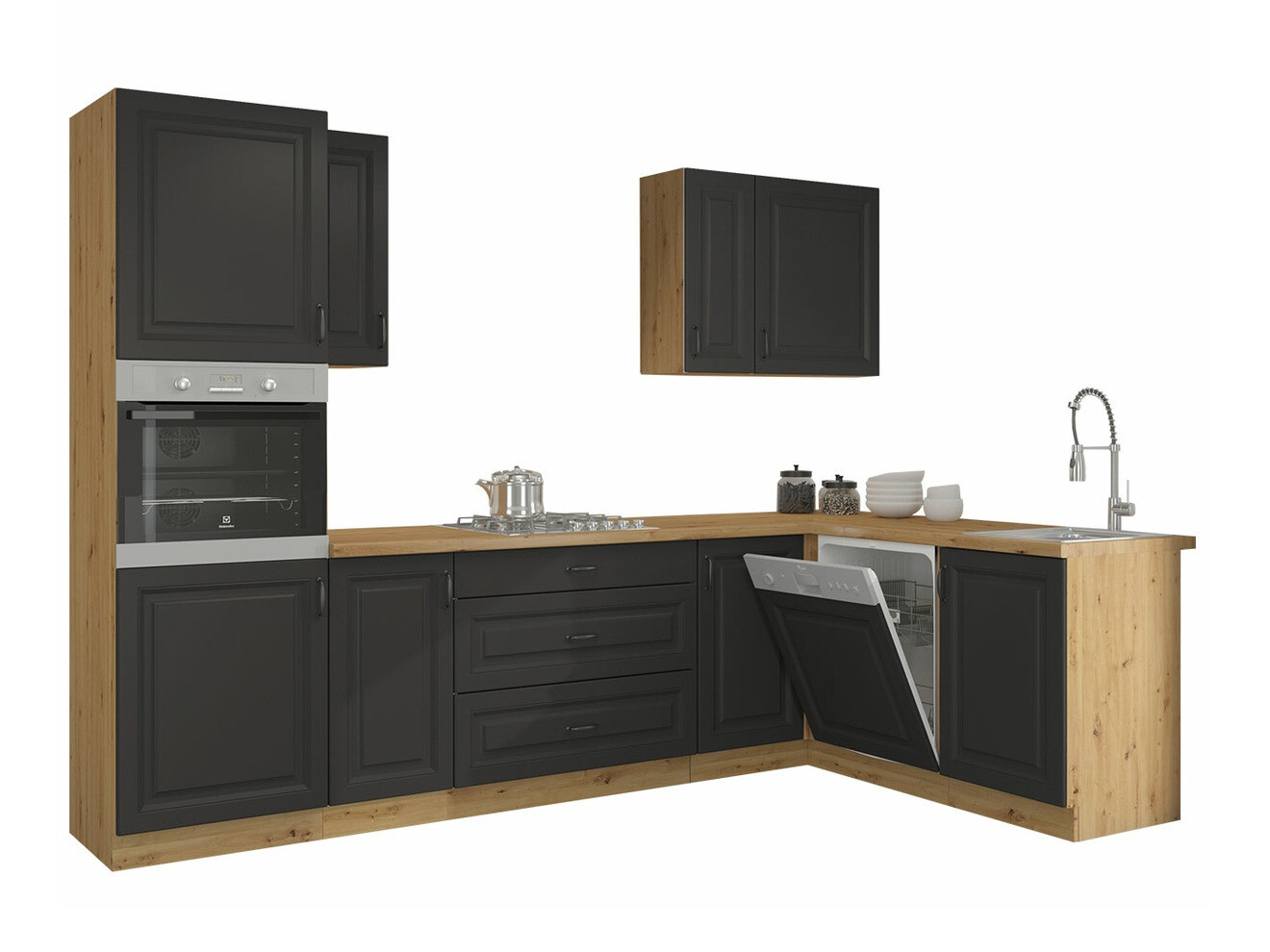 Modularan kuhinjski set Retro Grey 148