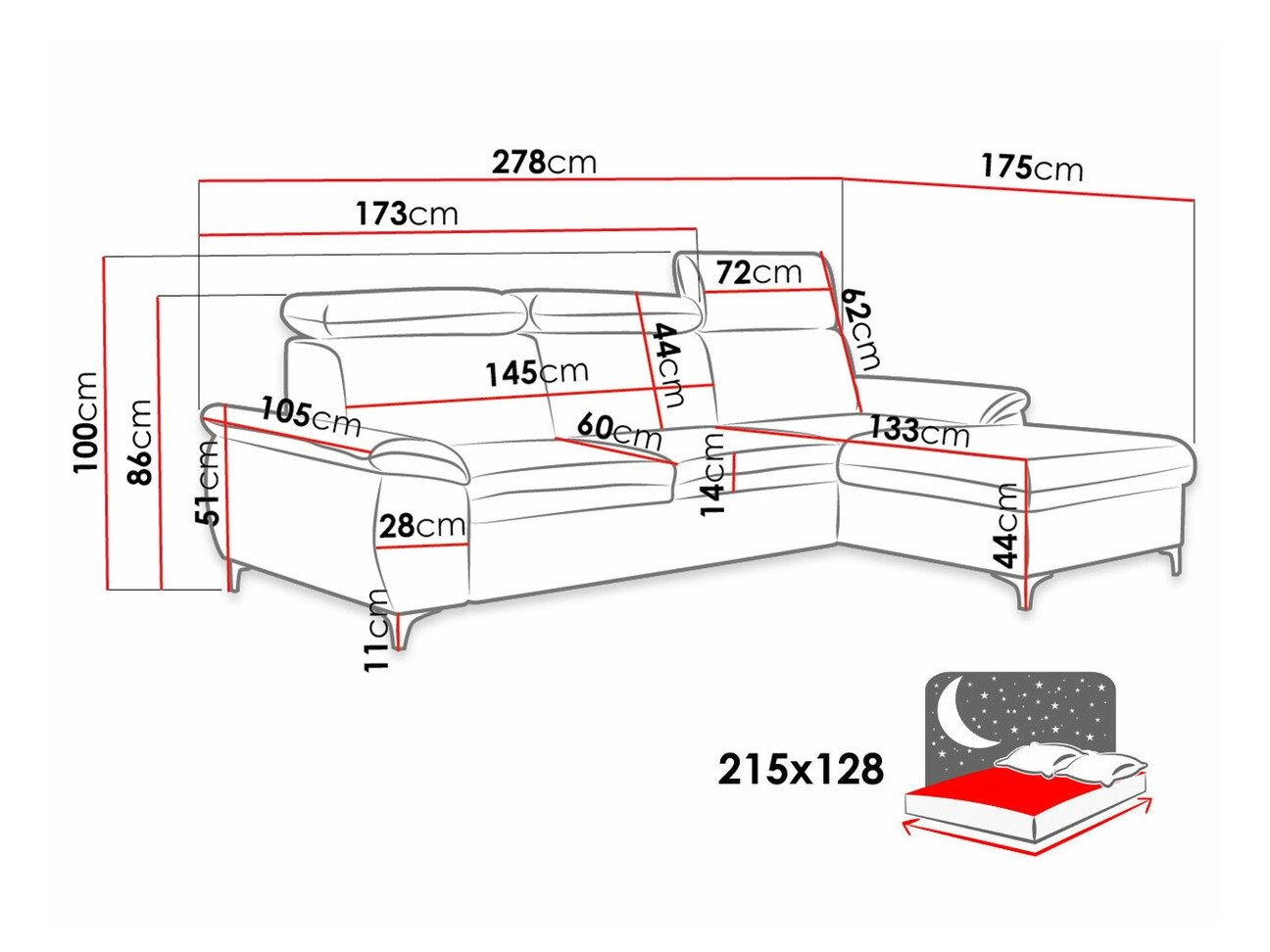 Kutna garnitura Temple 117