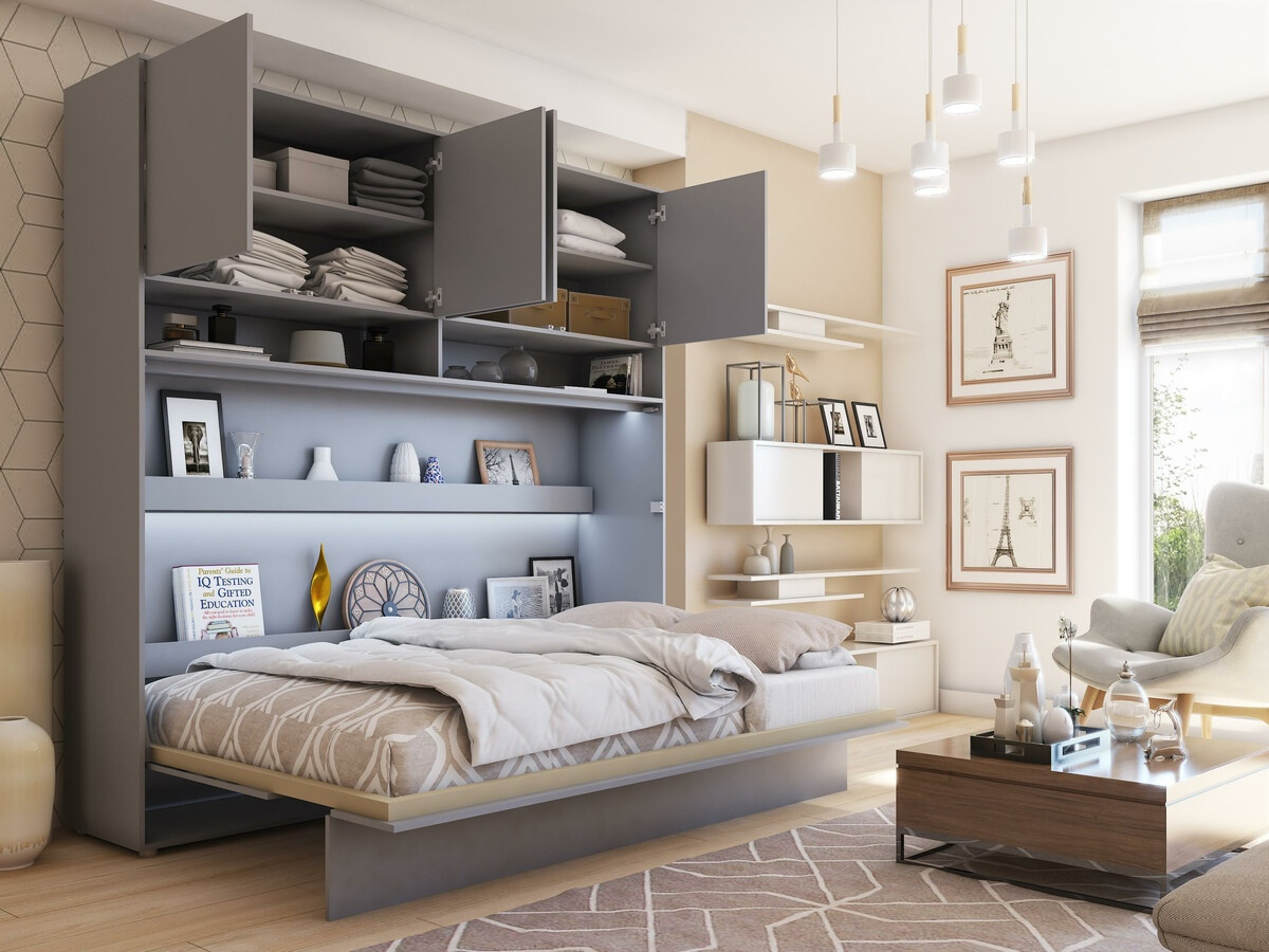 Ormarić Concept Pro Lenart Levfere 120 (Siva)