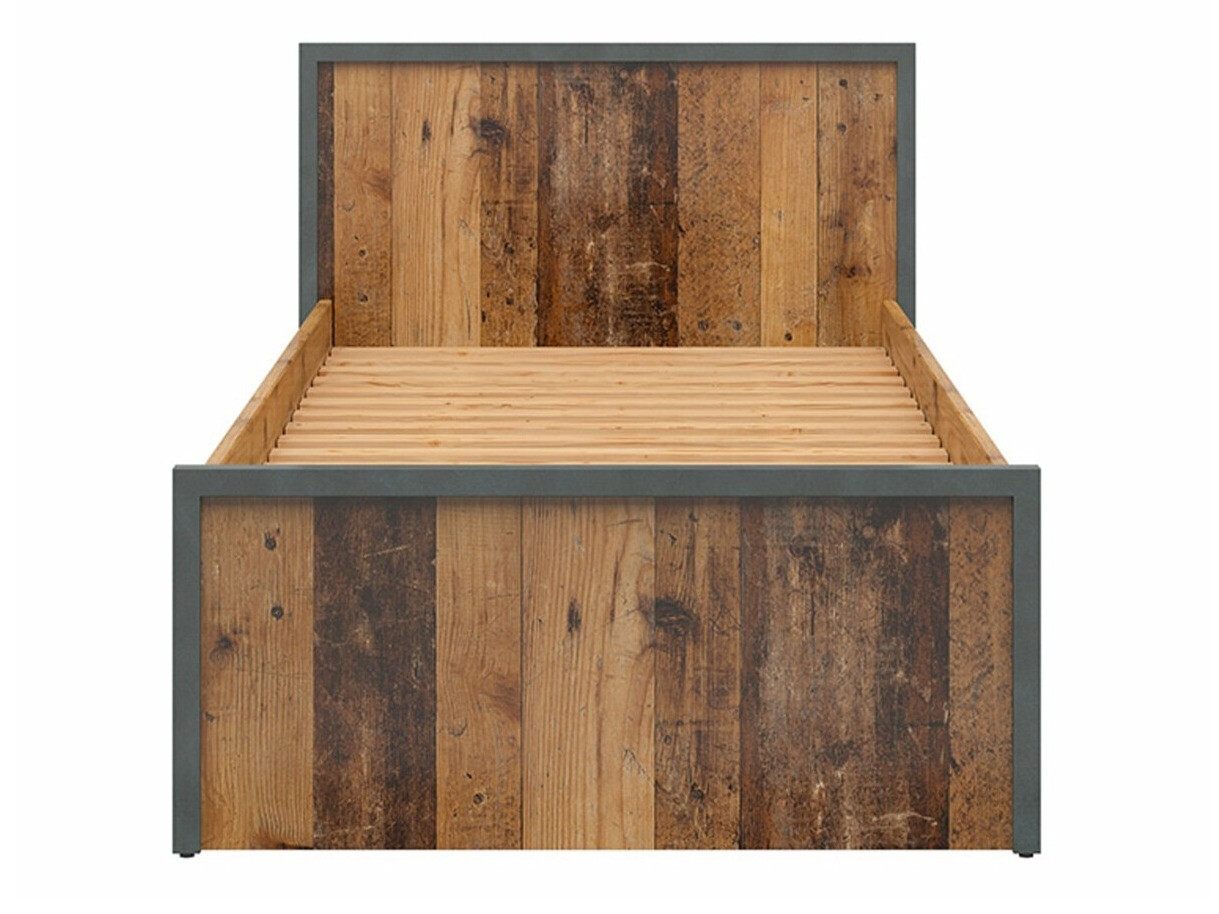 Krevet Belsera 104 (Smeđa + Siva Matera)