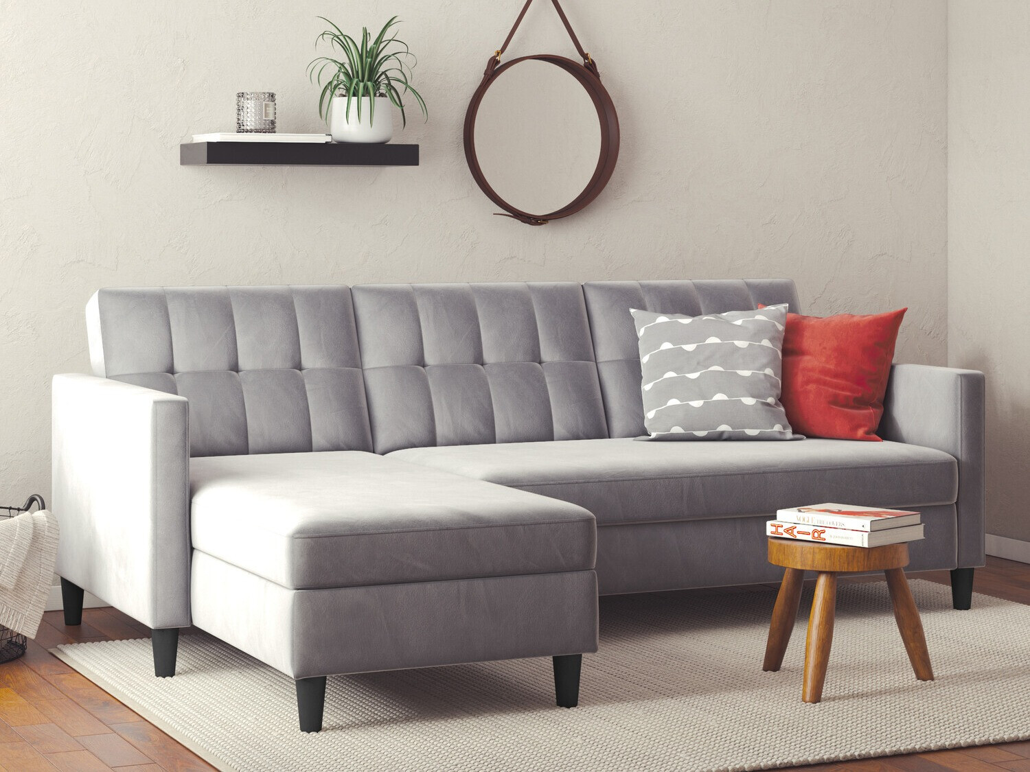 Kutna garnitura Tulsa 538 (Svijetlo siva)