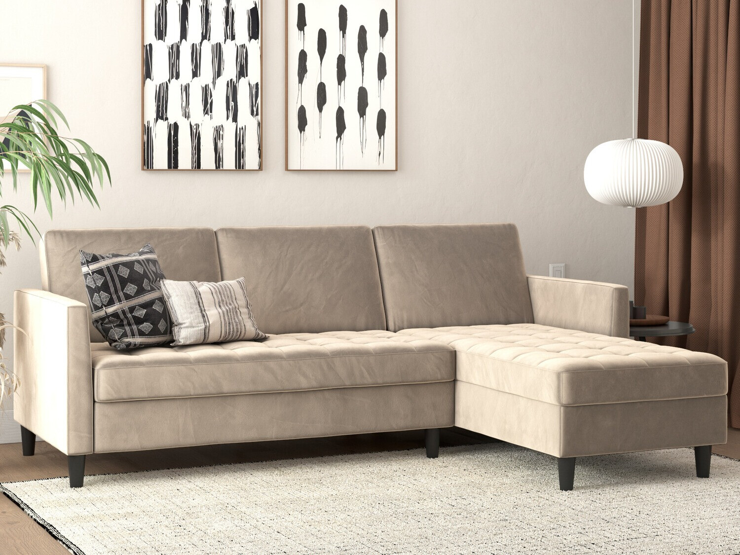 Kutna garnitura Tulsa 540 (Taupe)