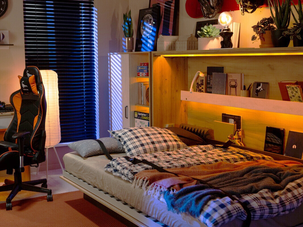 Zidni krevet Concept Pro Lenart Levfere 104