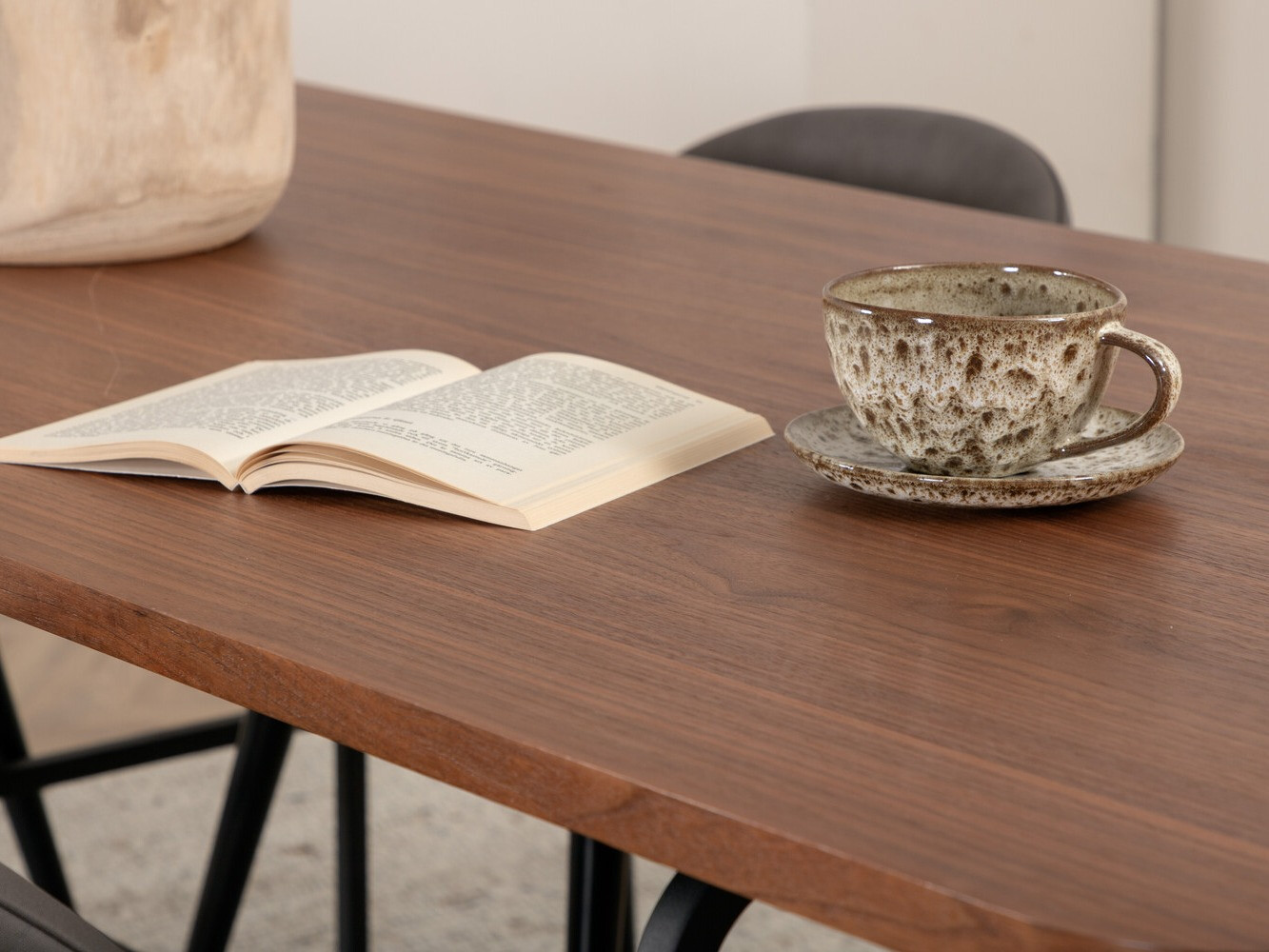 Blagovaonski set Dallas 2785 (Siva + Crna)