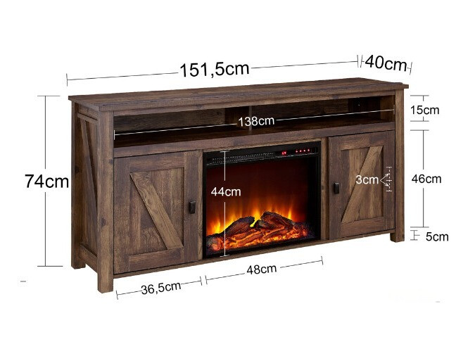 Ormarić Tulsa 549 (Hrast)