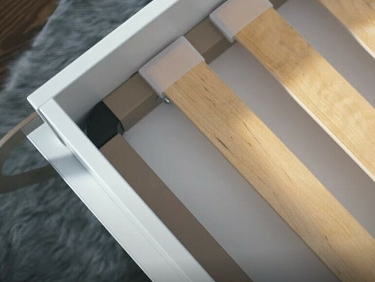 Set namještaja Concept Pro Lenart Levfere 144 (Sjajno bijela + Bijela)