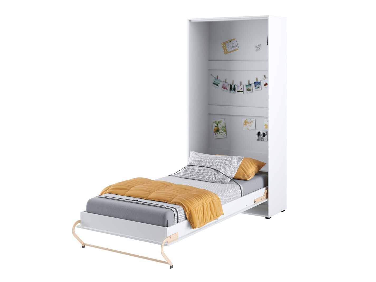 Set namještaja Concept Pro Lenart Levfere 144 (Sjajno bijela + Bijela)