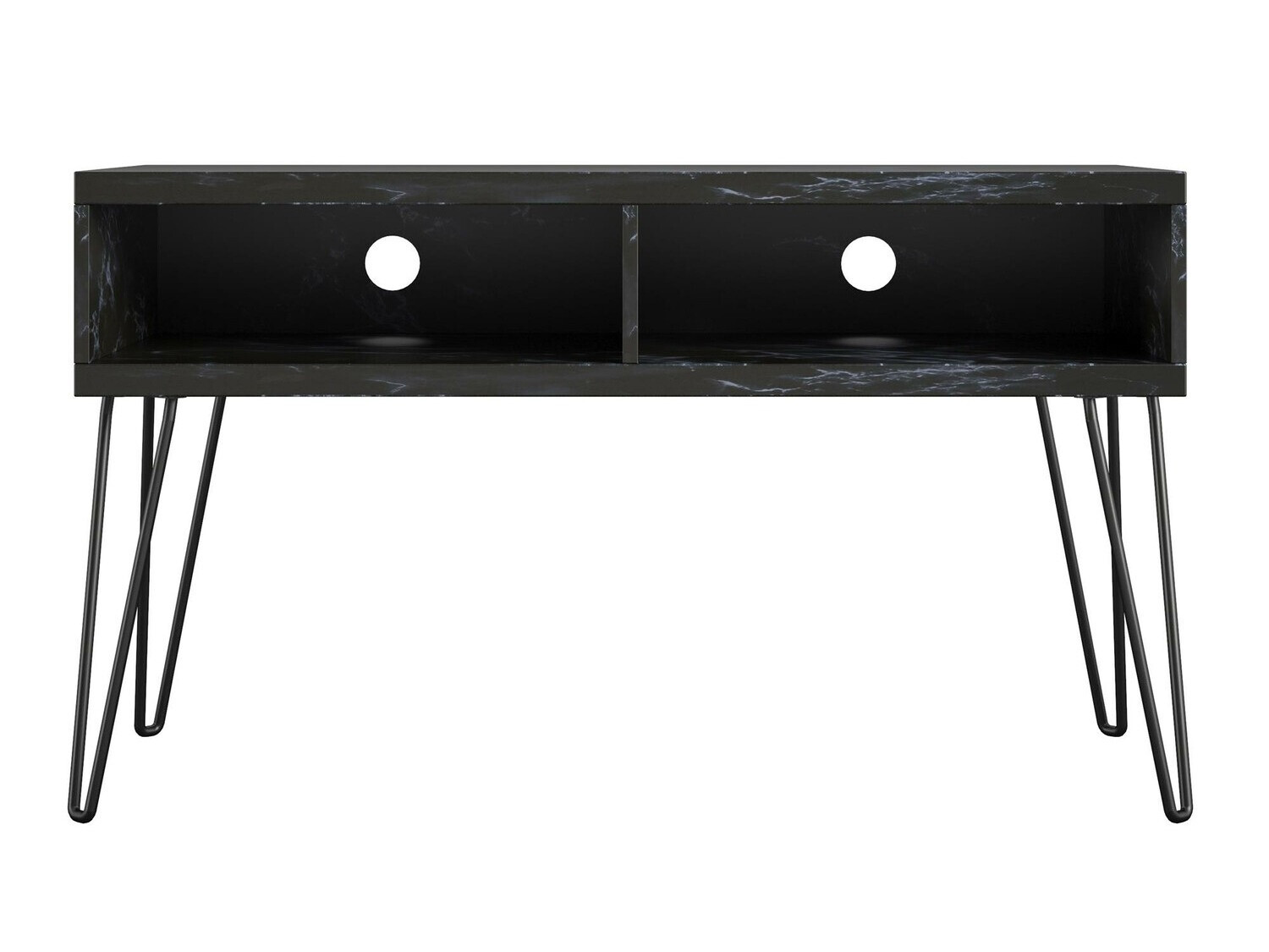 TV stol Tulsa 559 (Crni mramor + Crna)