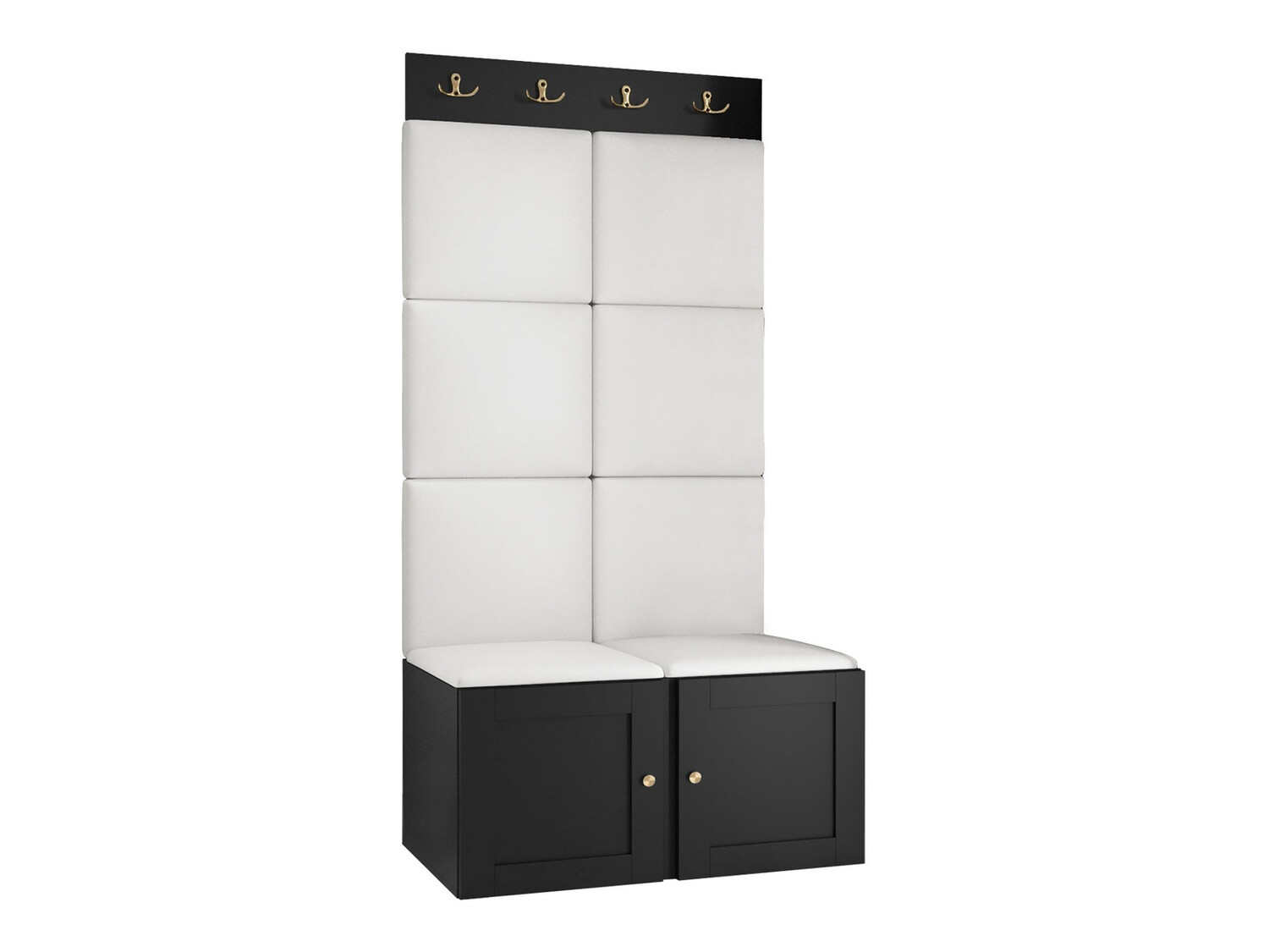 Set za hodnik Hartford 375 (Crna)