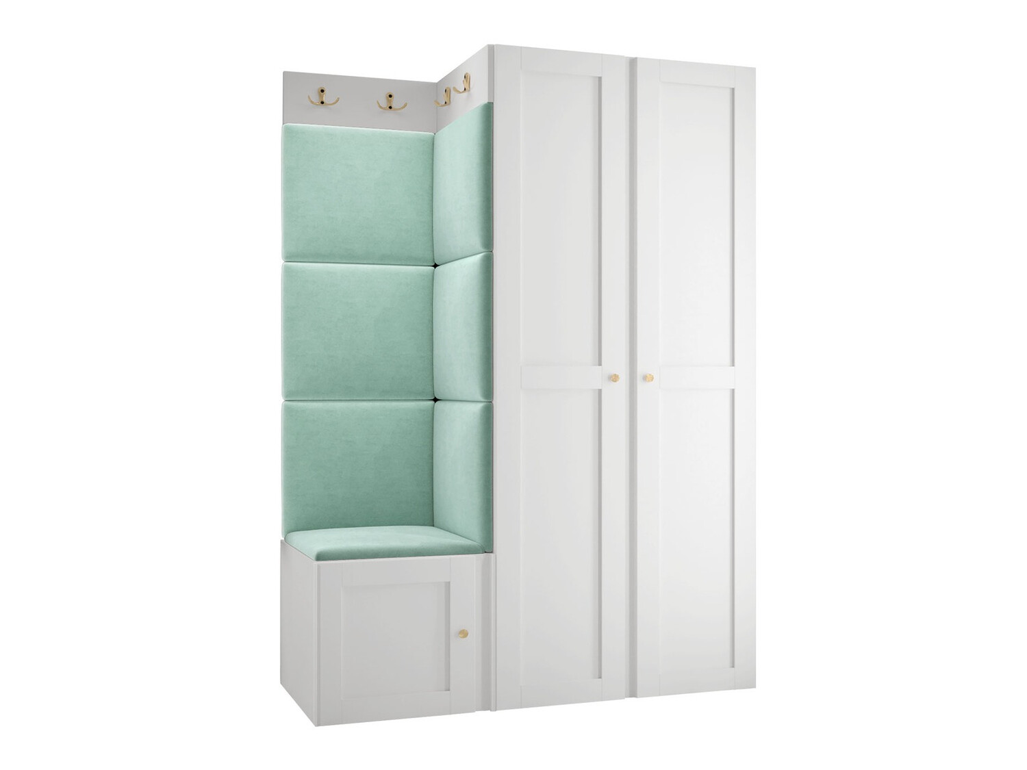 Set za hodnik Hartford 379 (Bijela)