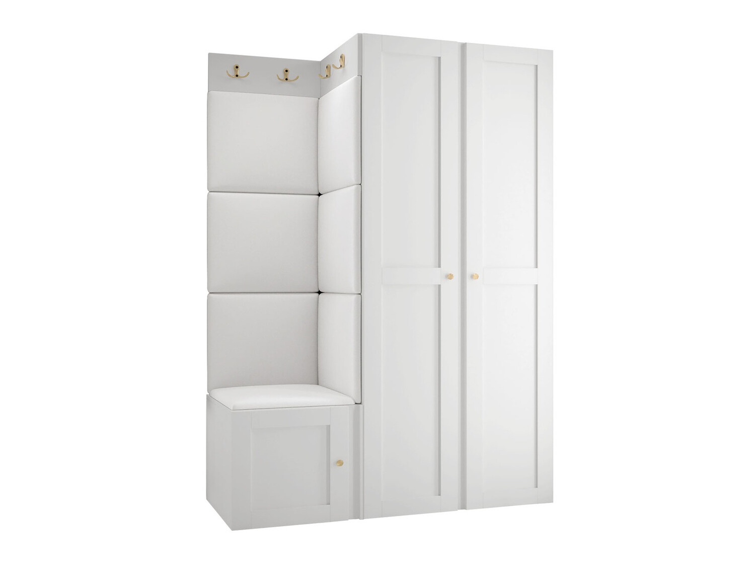 Set za hodnik Hartford 379 (Bijela)