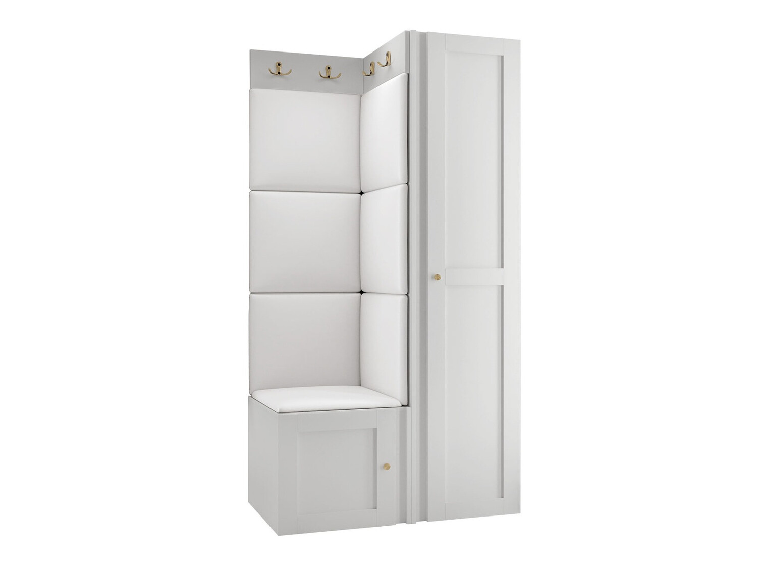 Set za hodnik Hartford 381 (Bijela)