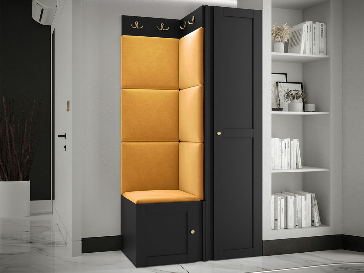 Set za hodnik Hartford 381 (Crna)