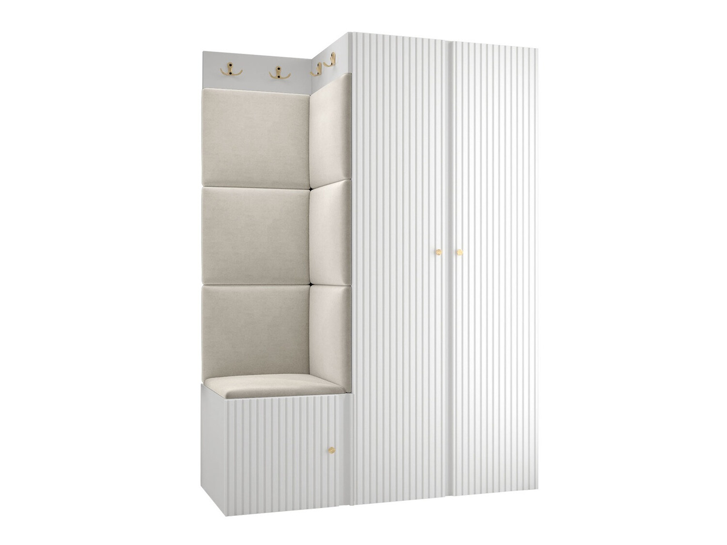 Set za hodnik Hartford 387 (Bijela)