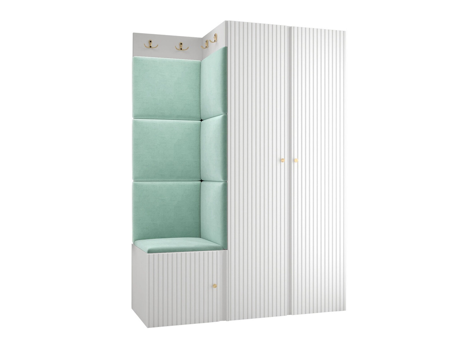 Set za hodnik Hartford 387 (Bijela)