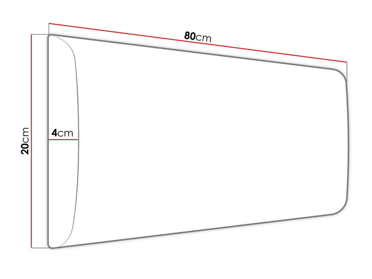 Meki zidni panel Comfivo Ovis VI (Manila 04) (80x20)