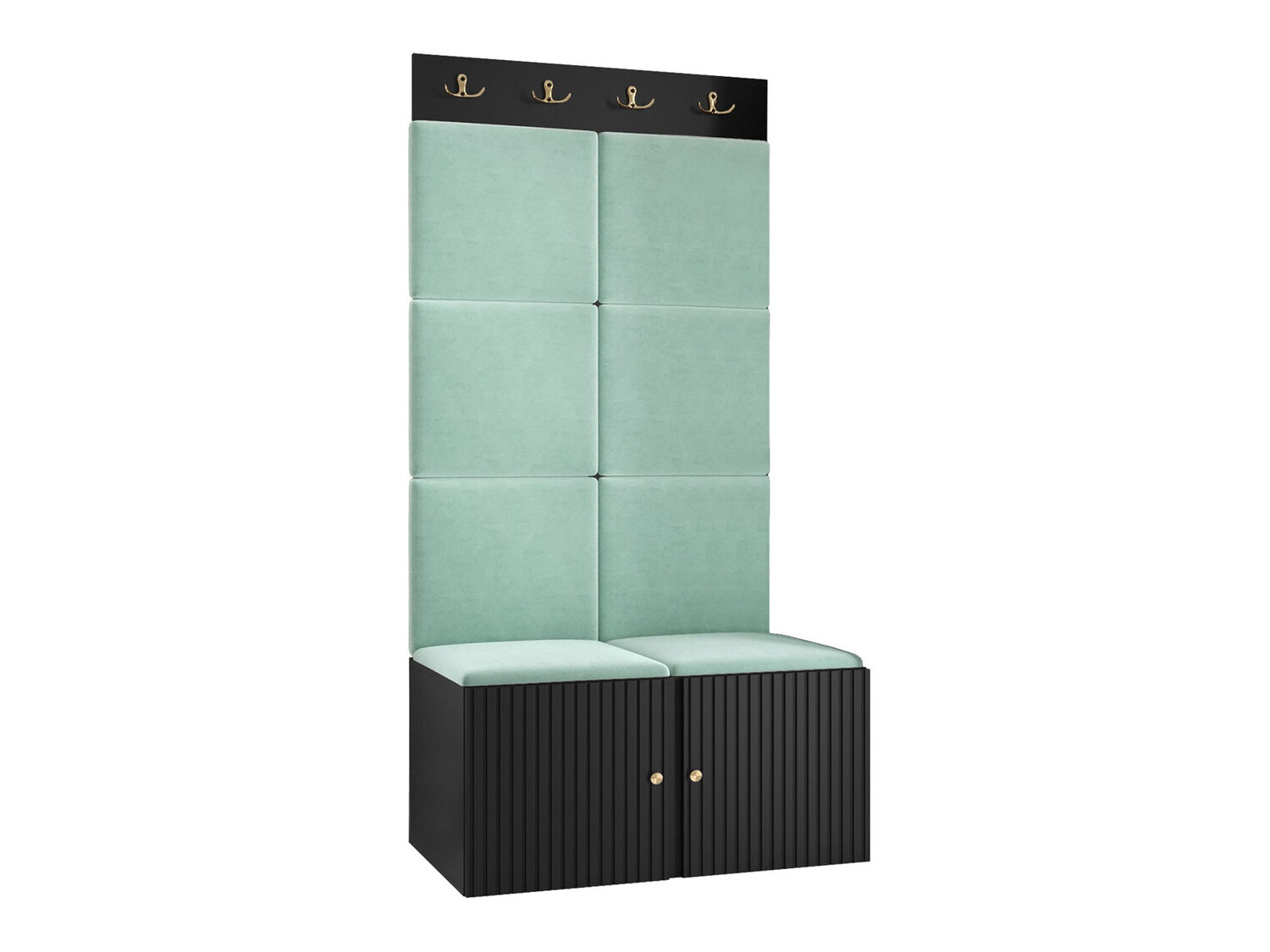 Set za hodnik Hartford 383 (Crna)