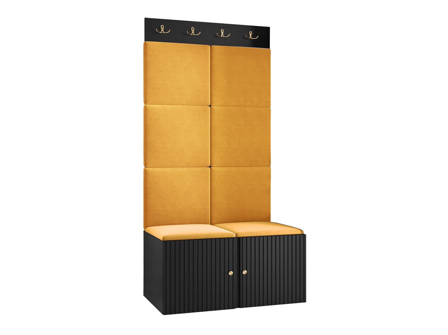 Set za hodnik Hartford 383 (Crna)