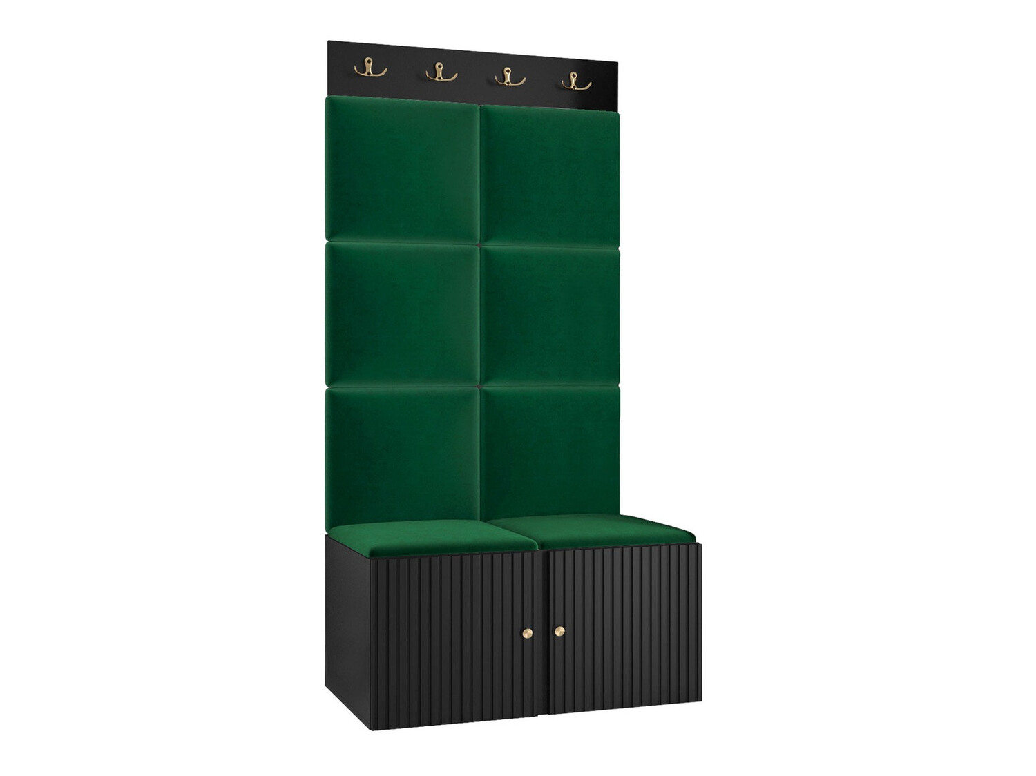 Set za hodnik Hartford 383 (Crna)