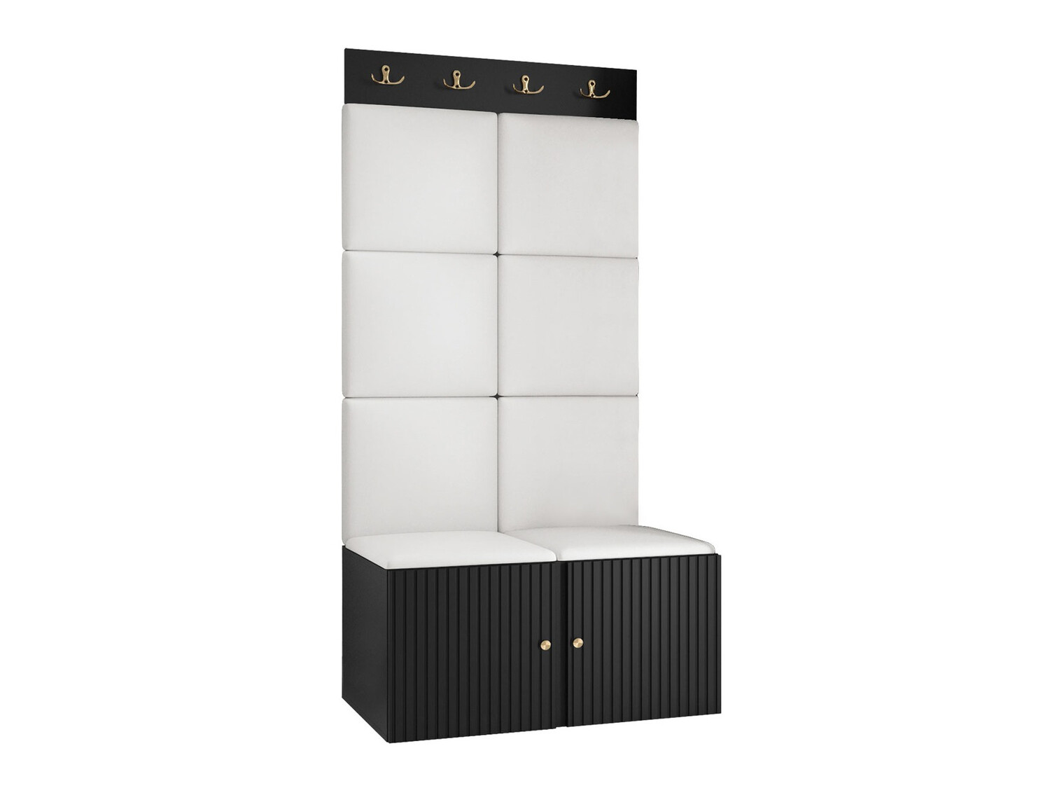 Set za hodnik Hartford 383 (Crna)