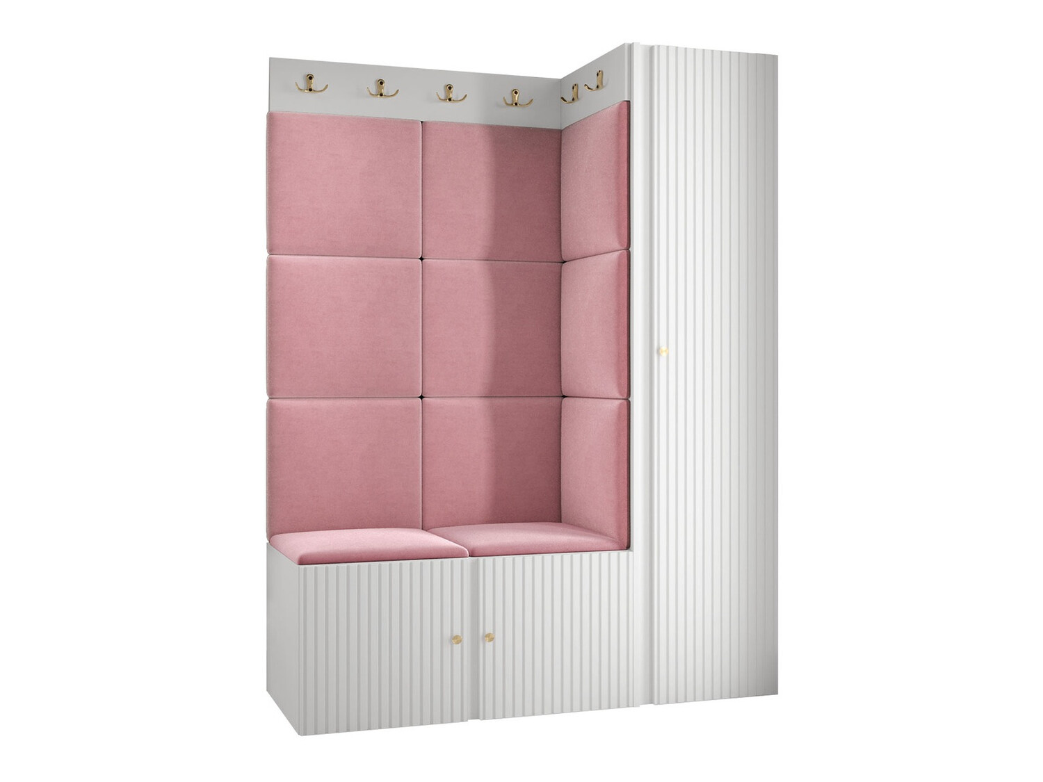 Set za hodnik Hartford 385 (Bijela)