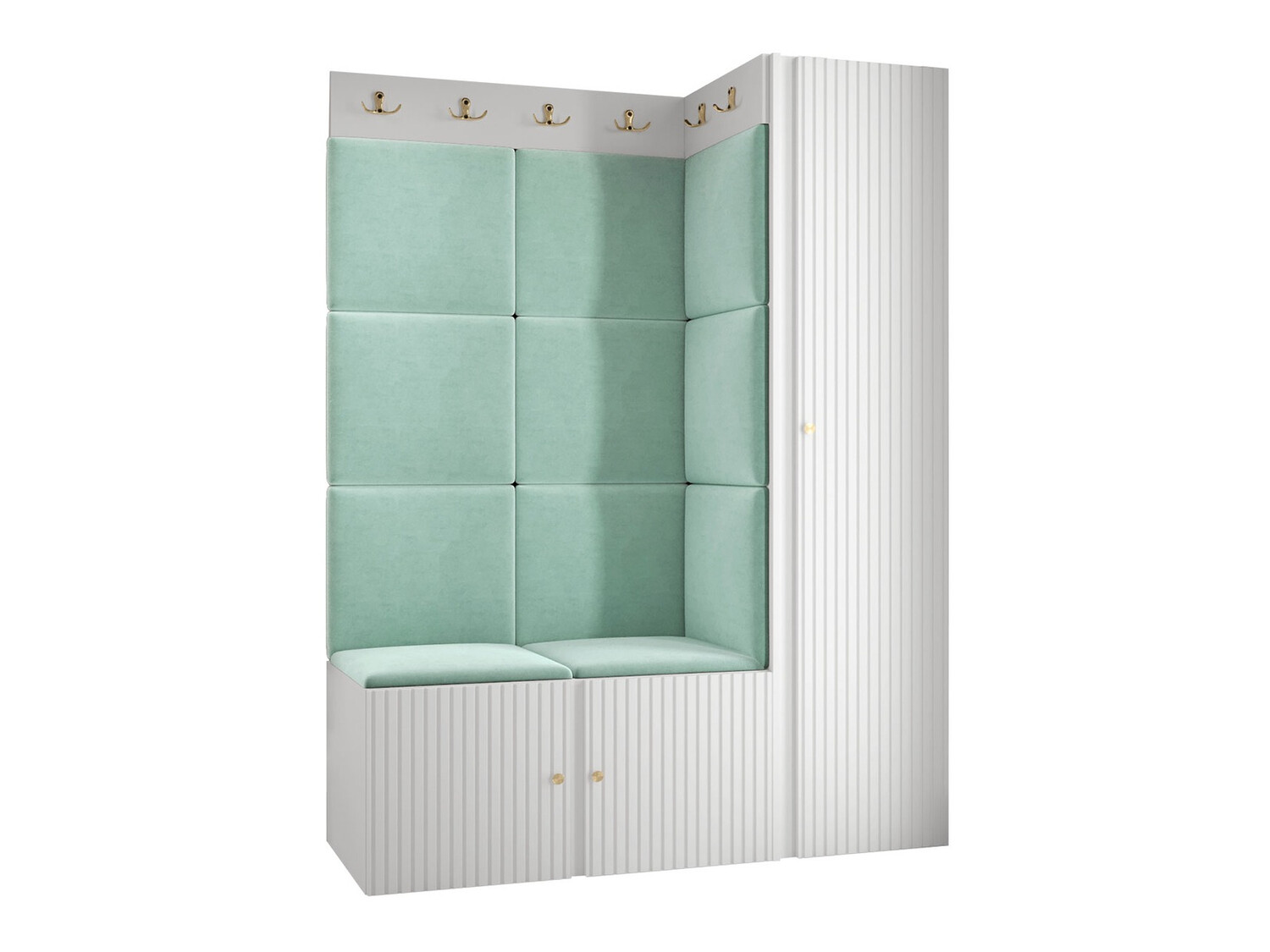 Set za hodnik Hartford 385 (Bijela)