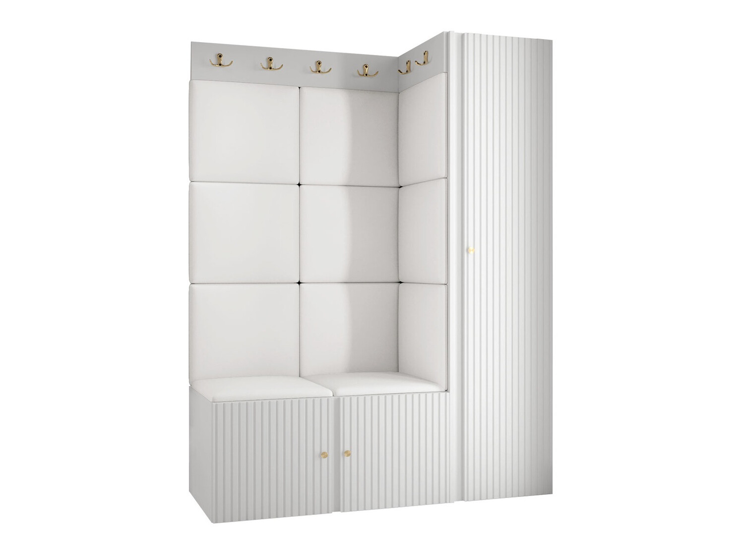 Set za hodnik Hartford 385 (Bijela)