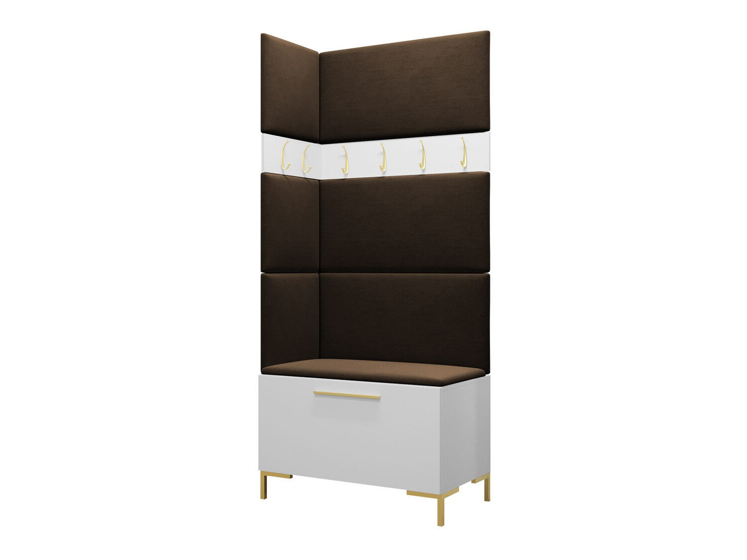 Set za hodnik Nomal IV (Bijela)