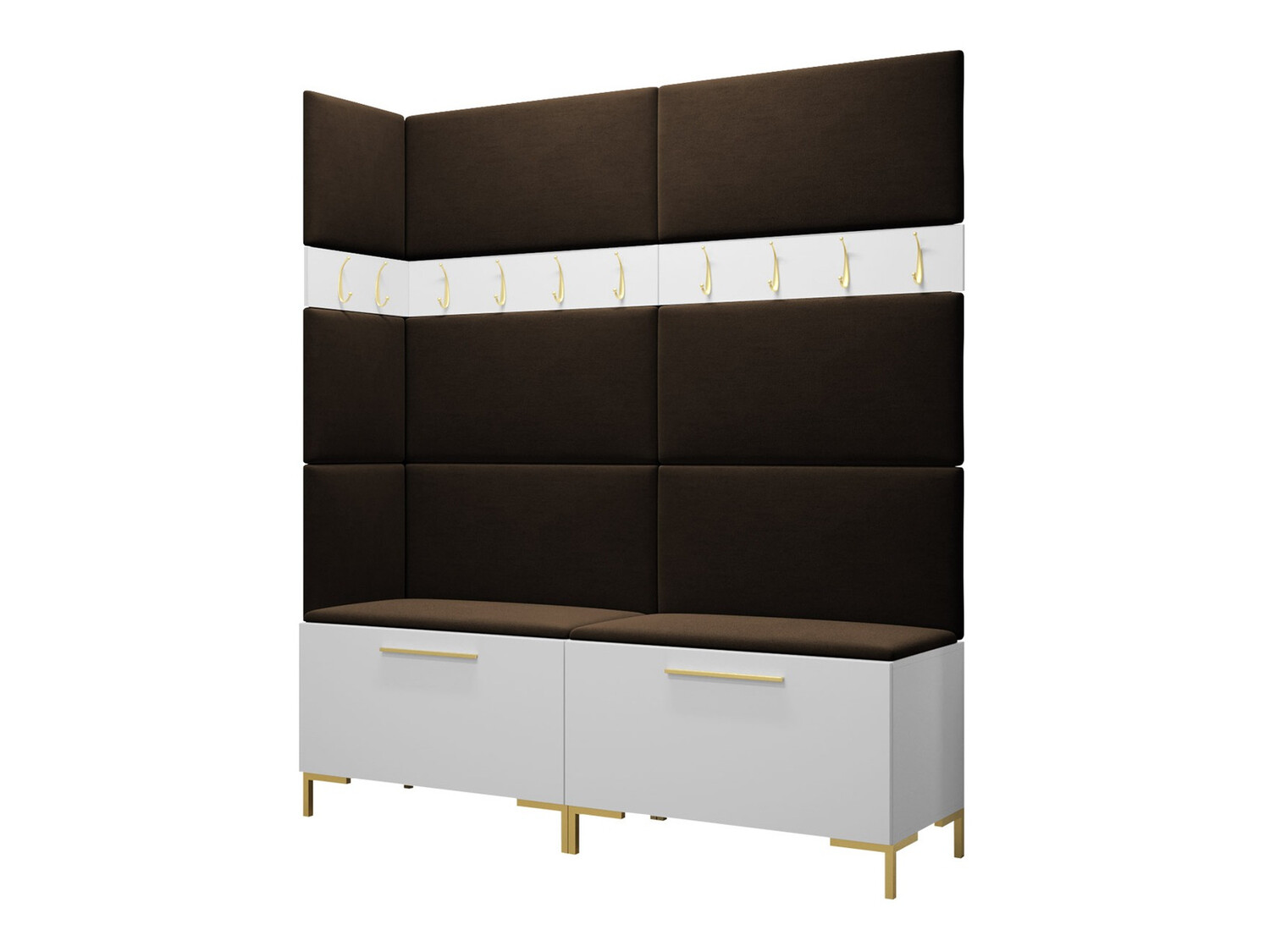 Set za hodnik Nomal V (Bijela)