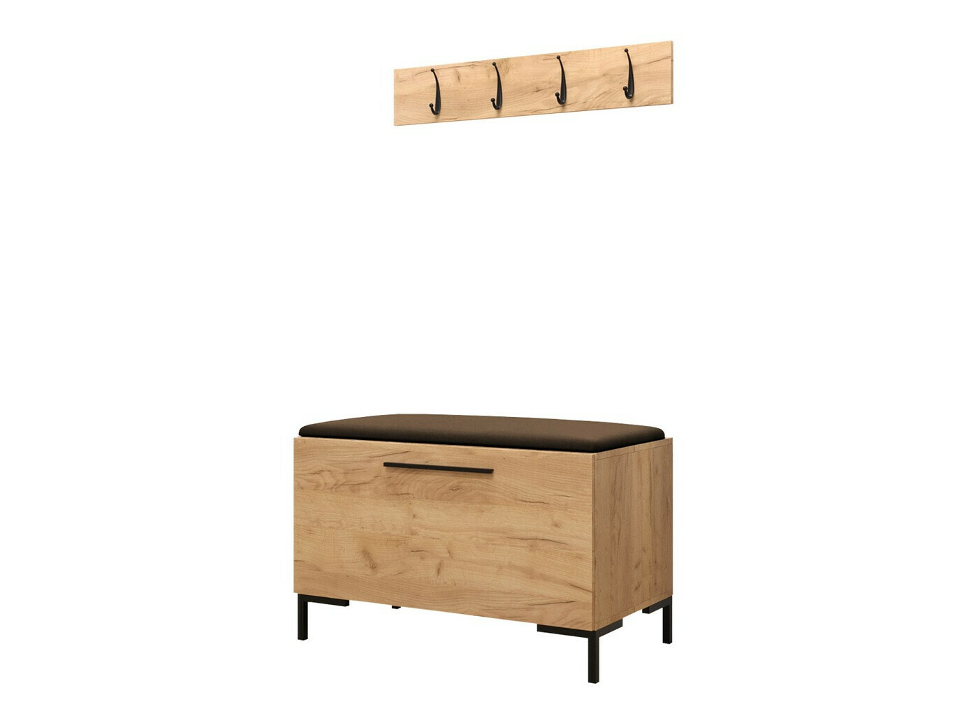 Set za hodnik Nomal VIII (Craft hrast)